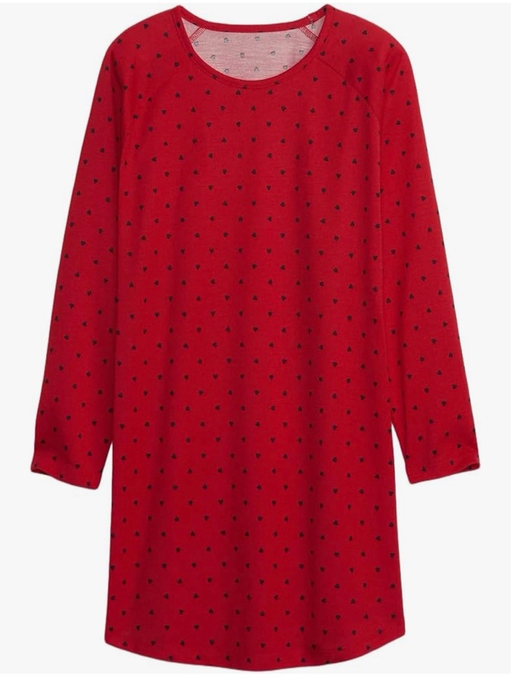 Gap Kids Nightgown Red with Hearts size 12